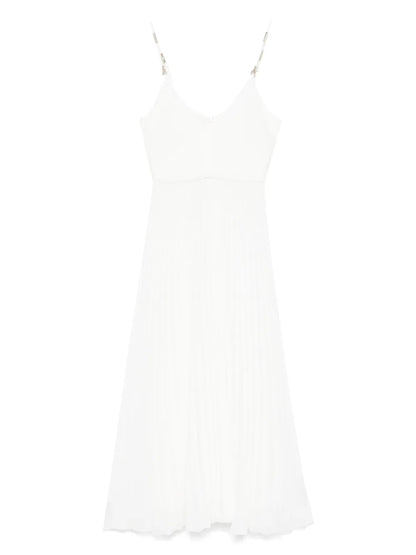 Crepe Midi Dress