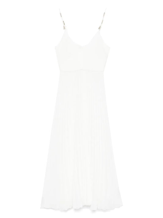 Crepe Midi Dress