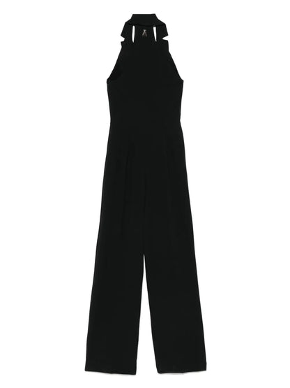 Double-Breasted Crepe Jumpsuit