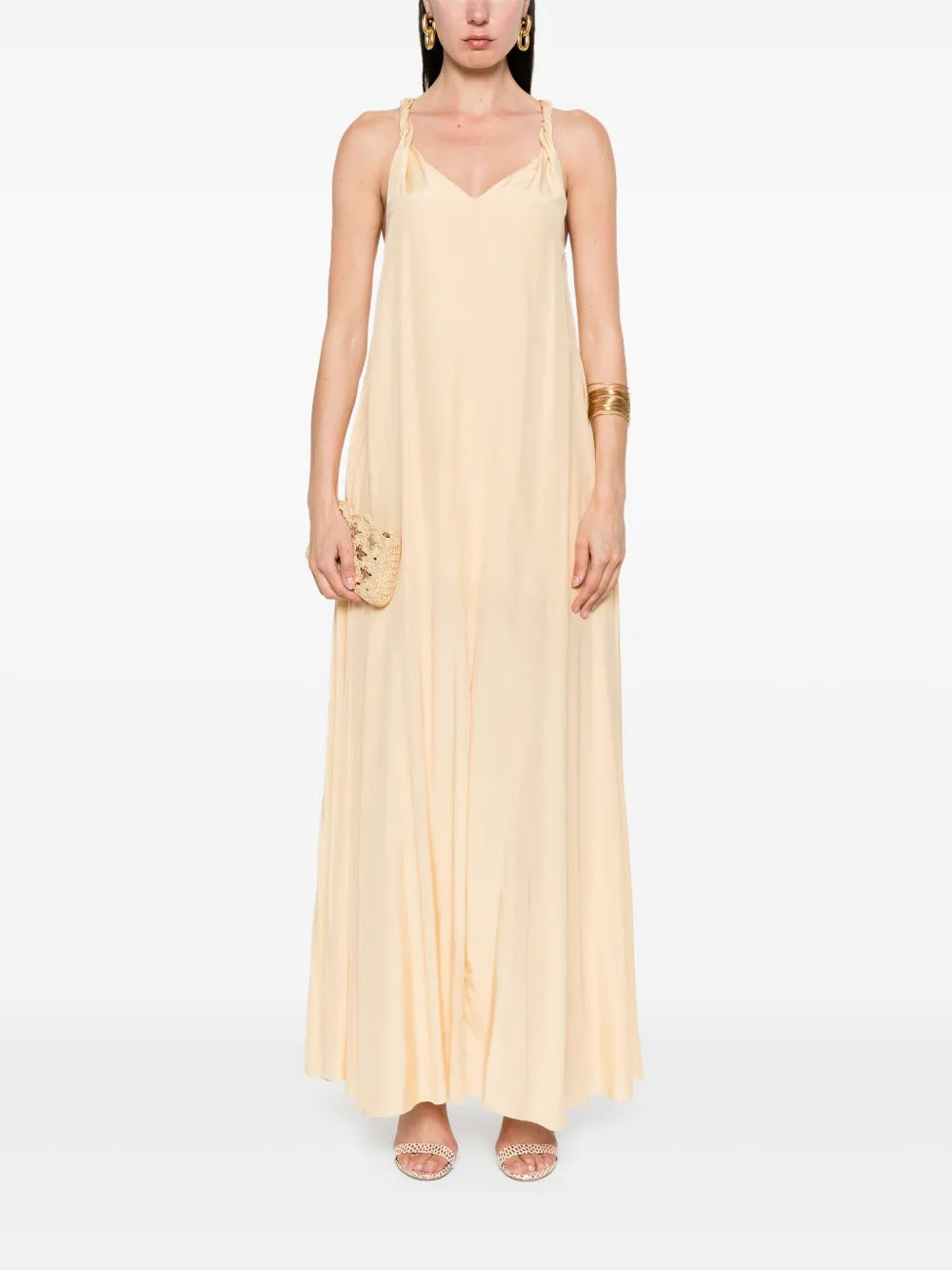 Ring Hardware Detailed Maxi Dress