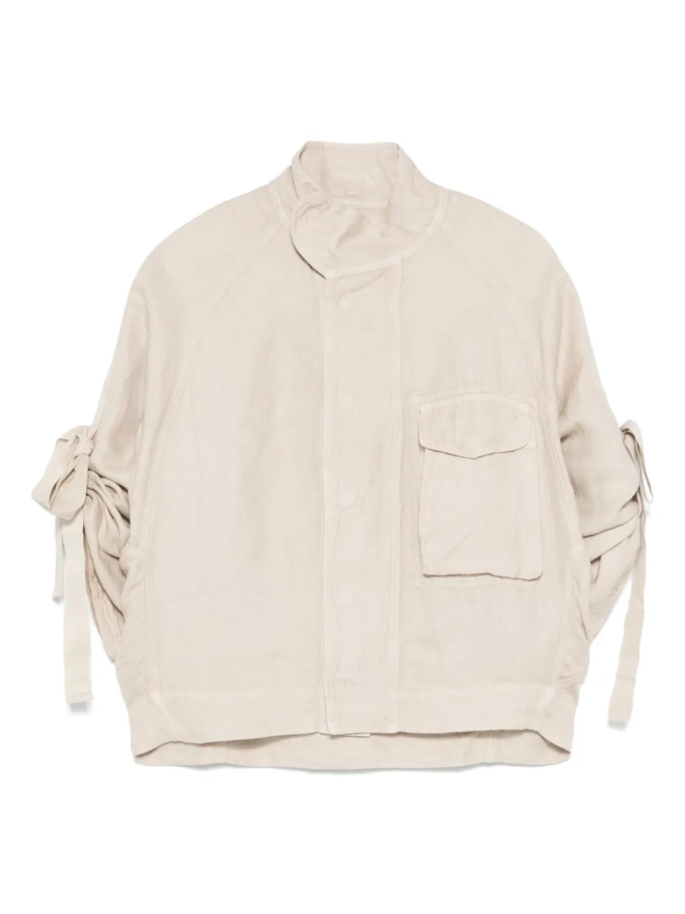 Linen-Blend Jacket