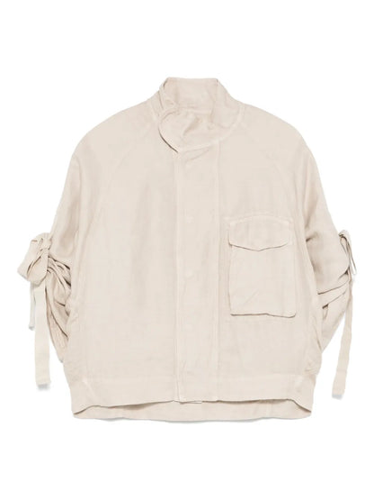 Linen-Blend Jacket