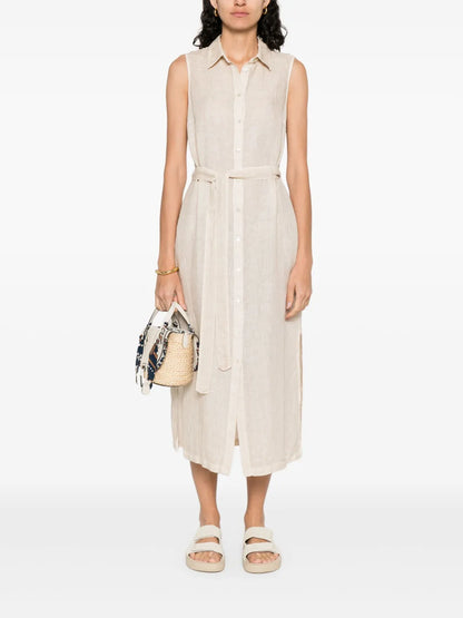 Linen Midi Dress