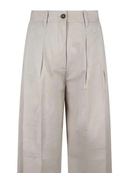 Pleat-Detailing Trousers