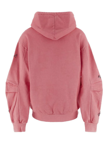Crystal-Embellished Hoodie