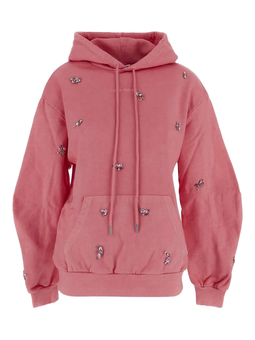 Crystal-Embellished Hoodie