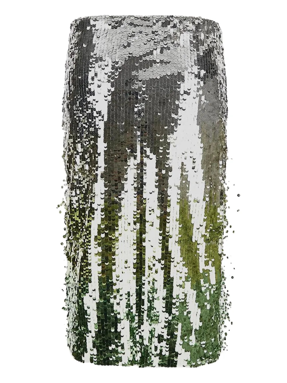 Sequin-Embellished Midi Skirt