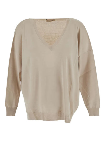 Wide-Neck Sweater