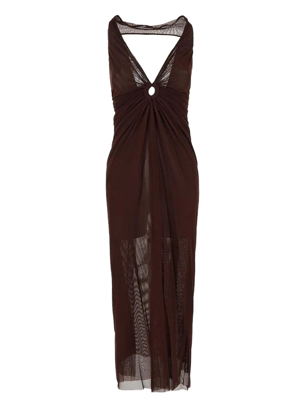 Stretch-Silk Dress