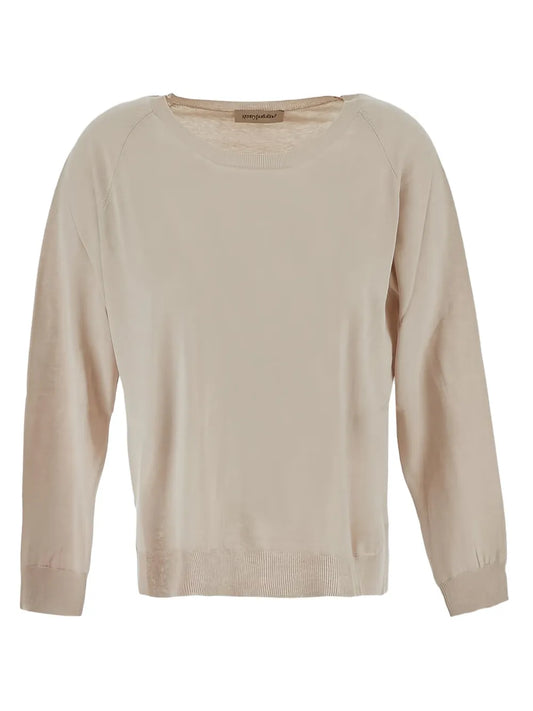 Wide-Neck Sweater
