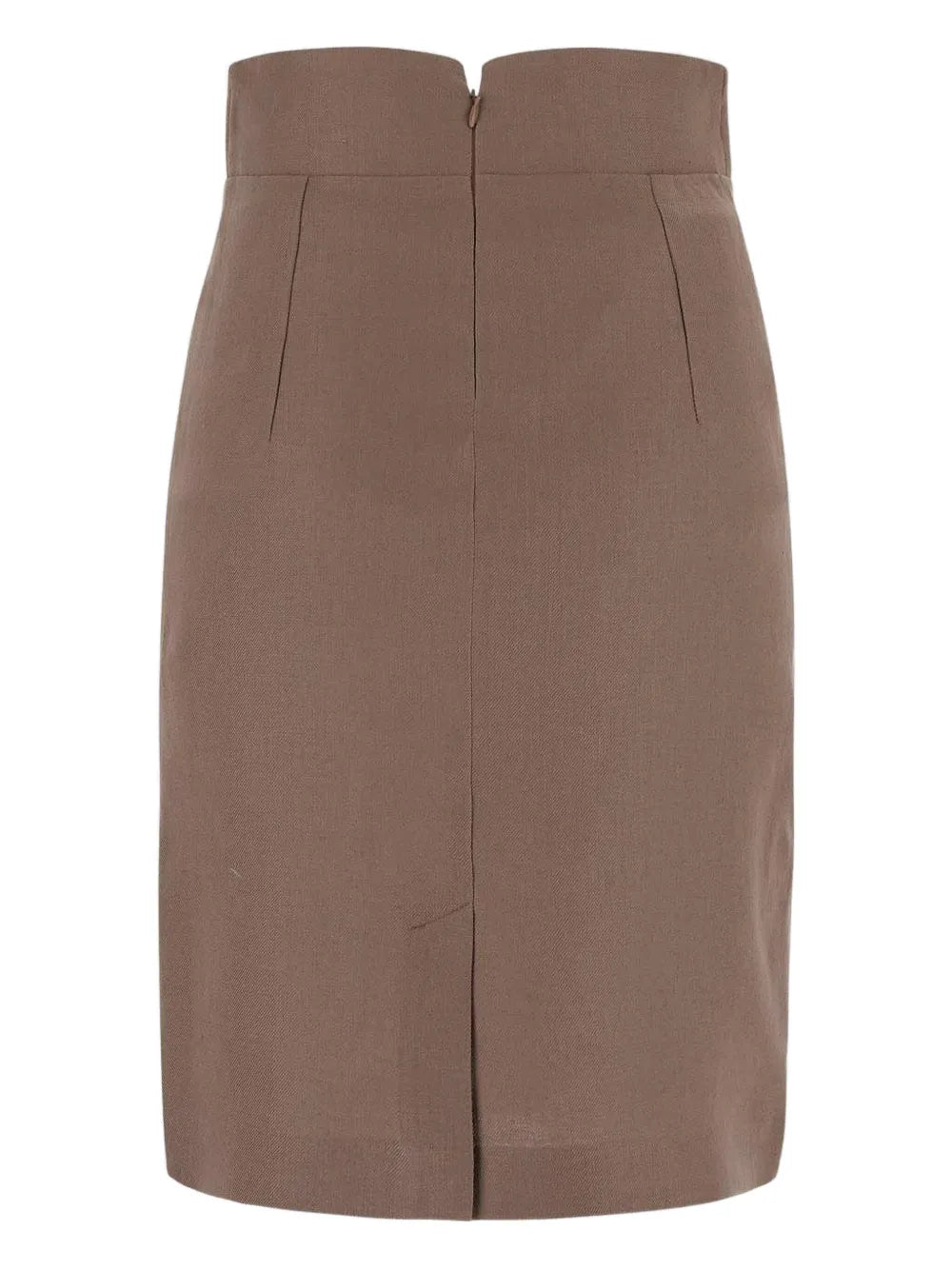 Linen Midi Skirt