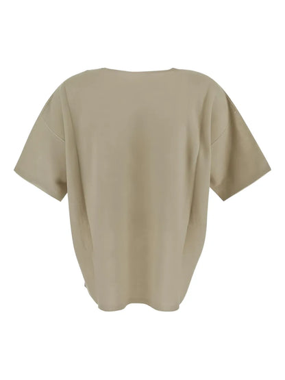 Fine-Knit T-Shirt