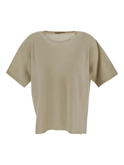 Fine-Knit T-Shirt