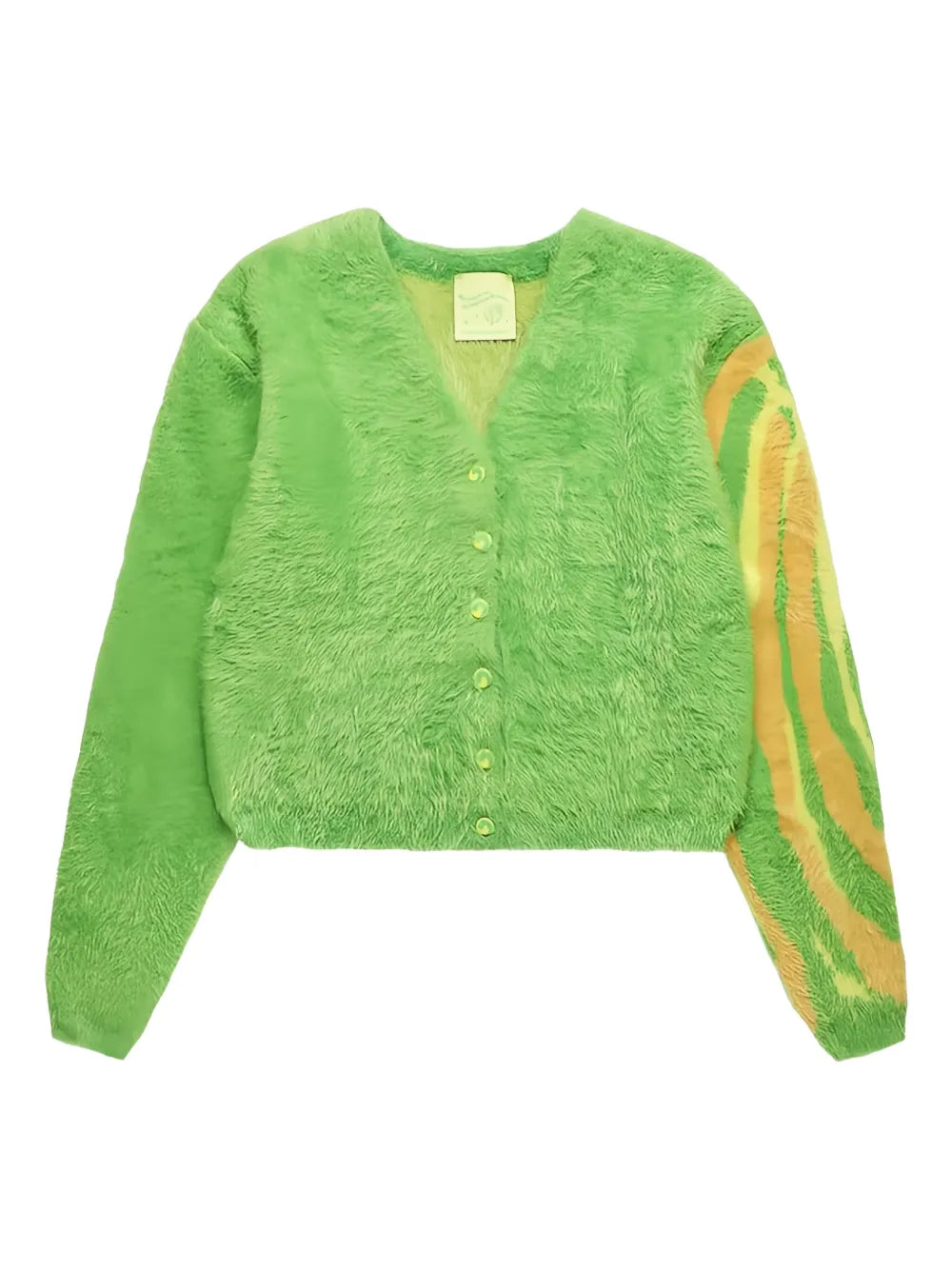 Shearling Cardigan