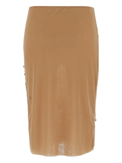 Rhinestone-Embellished Skirt