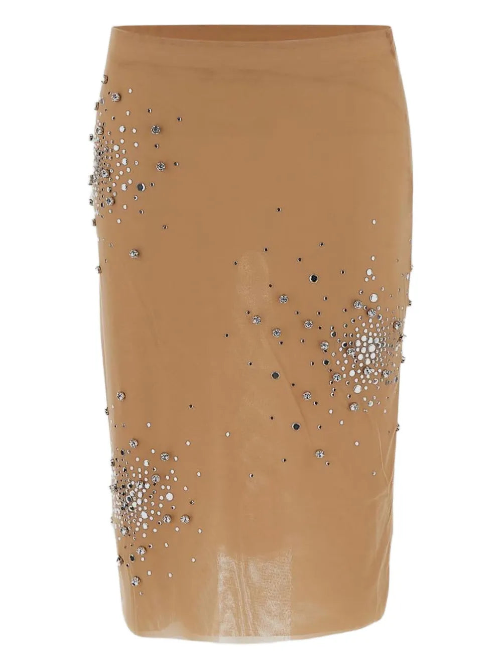 Rhinestone-Embellished Skirt