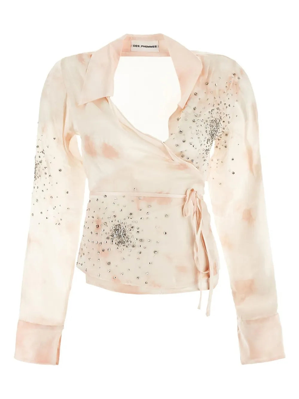 Crystal-Embellished Blouse