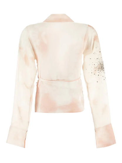 Crystal-Embellished Blouse