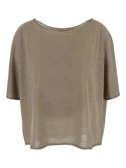 Fine-Knit T-Shirt