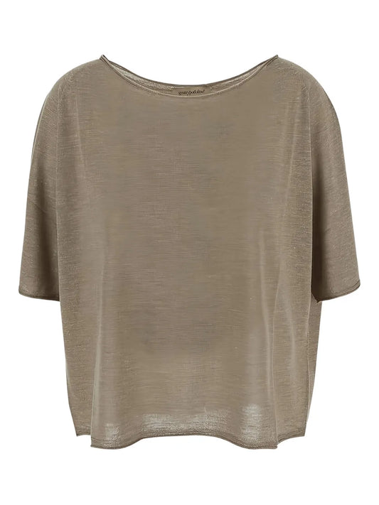 Fine-Knit T-Shirt