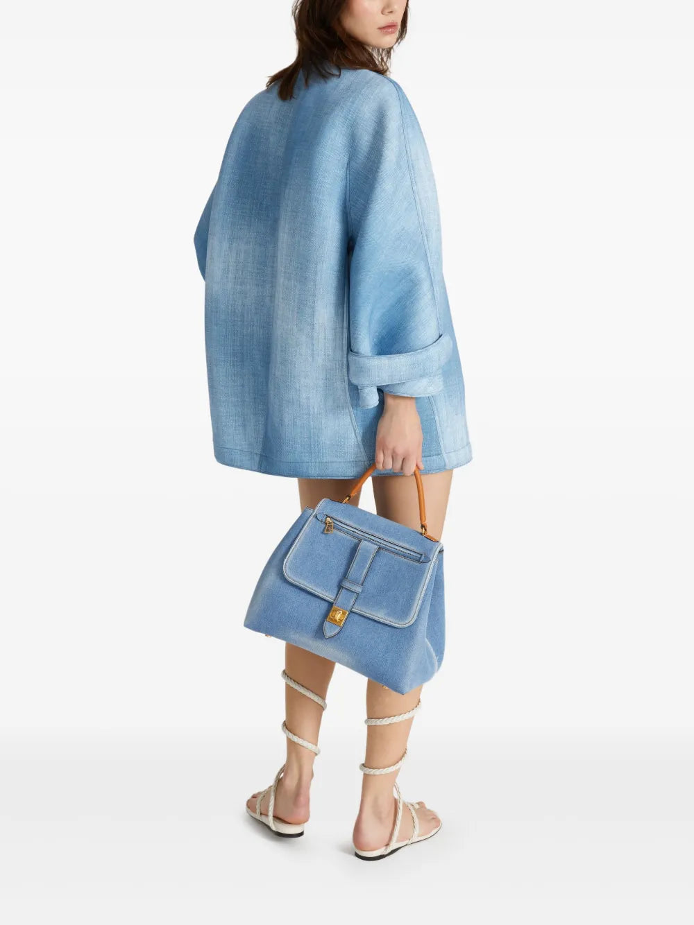 Printed Denim Jacket