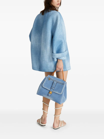 Printed Denim Jacket