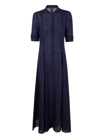 Linen Midi Dress