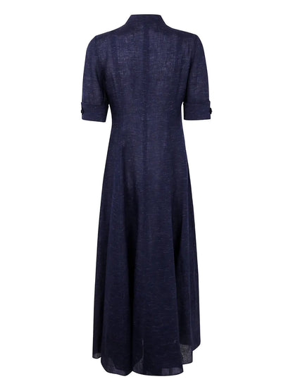 Linen Midi Dress