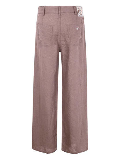 Straight-Leg Trousers