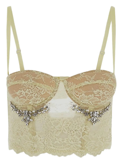 Lace Bustier Top