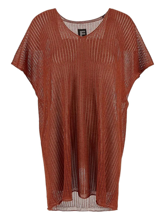 Ribbed-Knit Dress