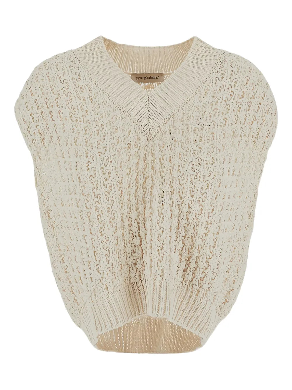 Sleeveless Knitted Vest