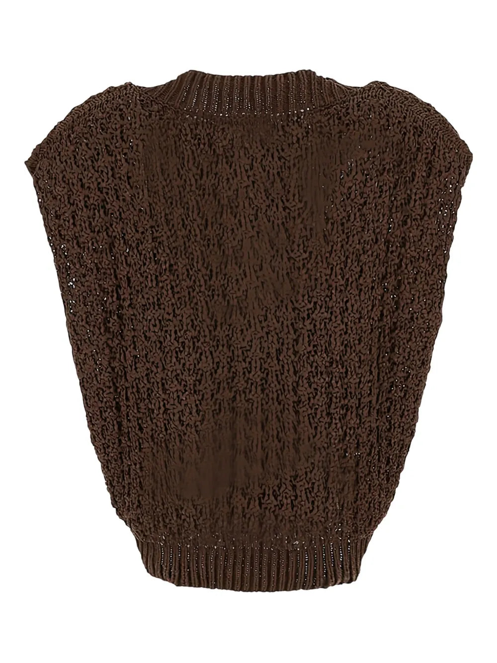 Sleeveless Knitted Vest