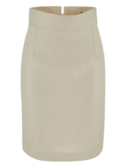 Linen Midi Skirt