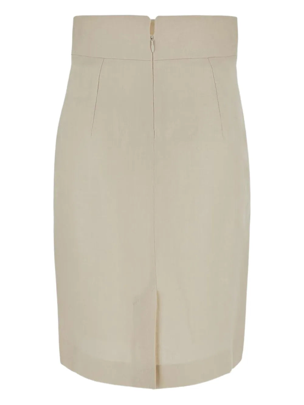 Linen Midi Skirt