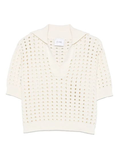 Open-Knit T-Shirt