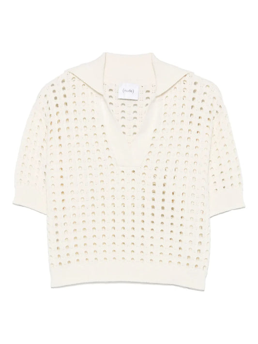 Open-Knit T-Shirt