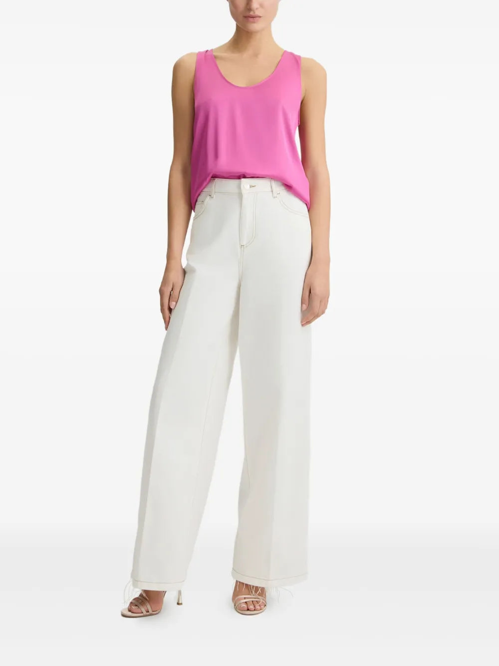 Peony Satin Top