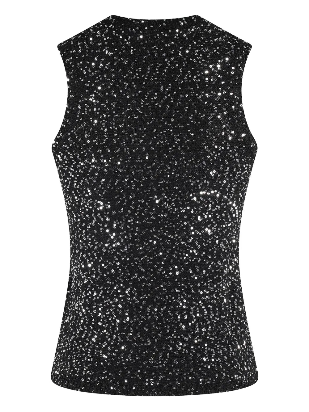 Sequin-Embellished Tank Top