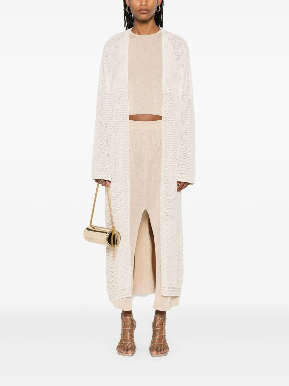 Open-Knit Coat