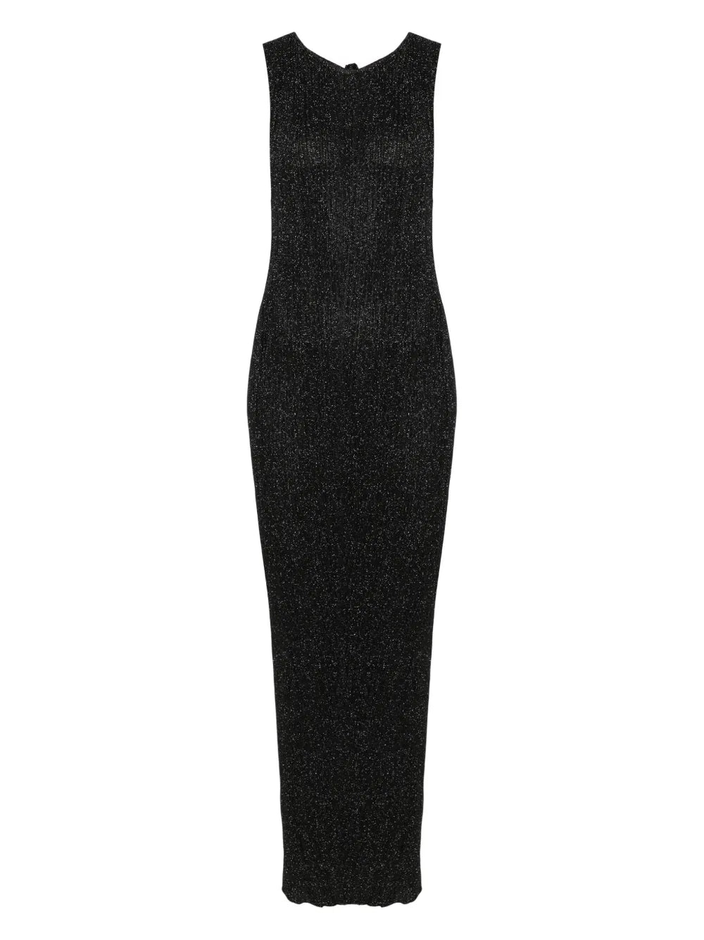 Lurex-Detail Maxi Dress