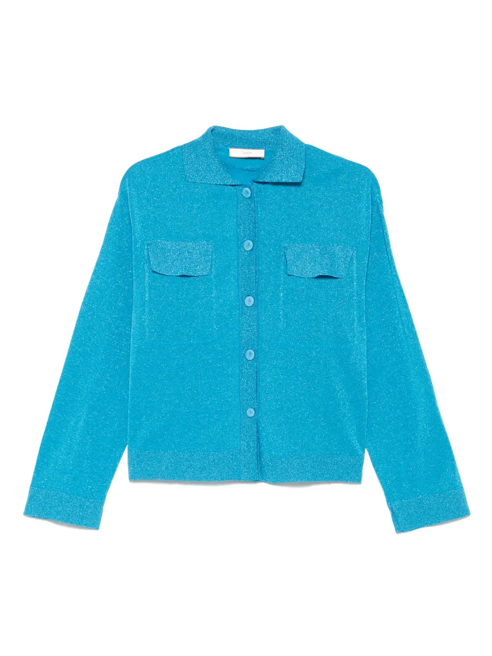 Lurex-Detail Shirt