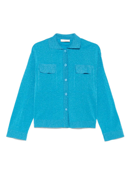 Lurex-Detail Shirt