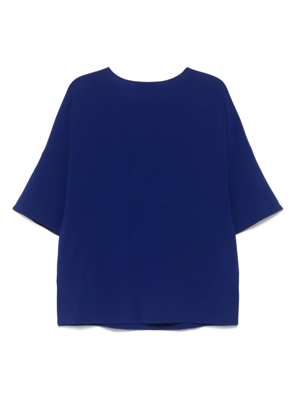 Keyhole-Neck Blouse