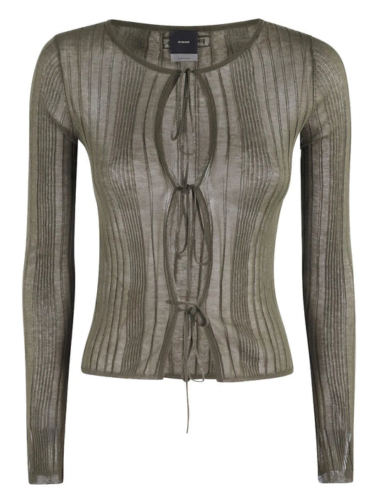 Ribbed Long-Sleeve Top