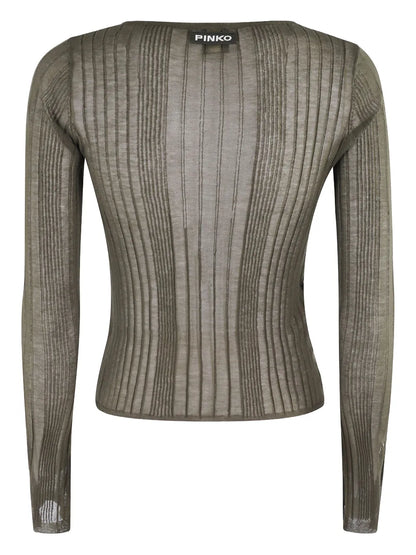 Ribbed Long-Sleeve Top