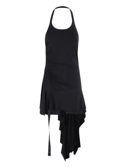 Asymmetric Mini Dress
