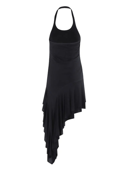 Asymmetric Mini Dress