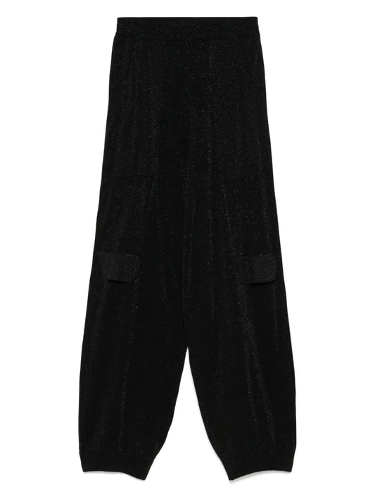 Lurex-Detail Track Pants