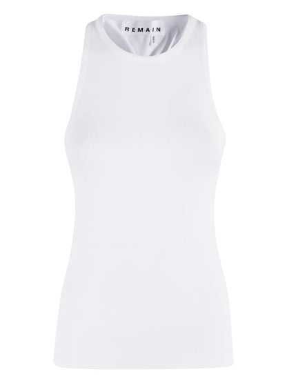 Knotted-Back Tank Top